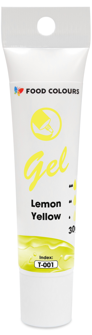 Gaiši dzeltena želejveida krāsviela tūbiņā 30g